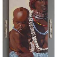 Mère et enfant Ethiopiens